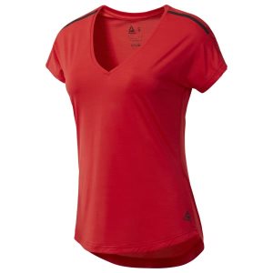 Reebok ACTIVCHILL T Shirt Damen - Rot - DE 058-VUZ